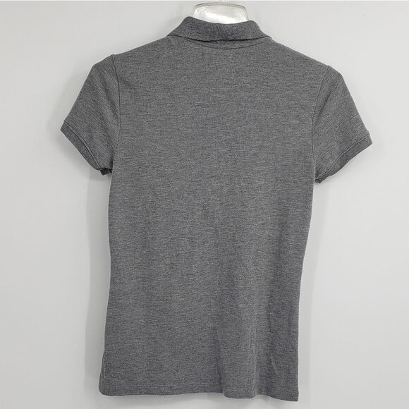 AEROPOSTALE junior women's M gray polo - Picture 2 of 4